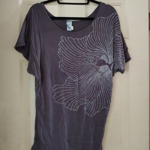 Floral Crew neck Lace Top